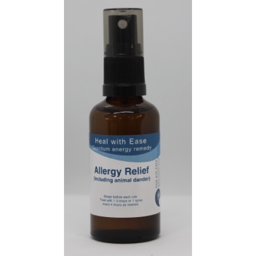 Allergy Relief - NEW FORMULA - now includes animal dander/hair allergy